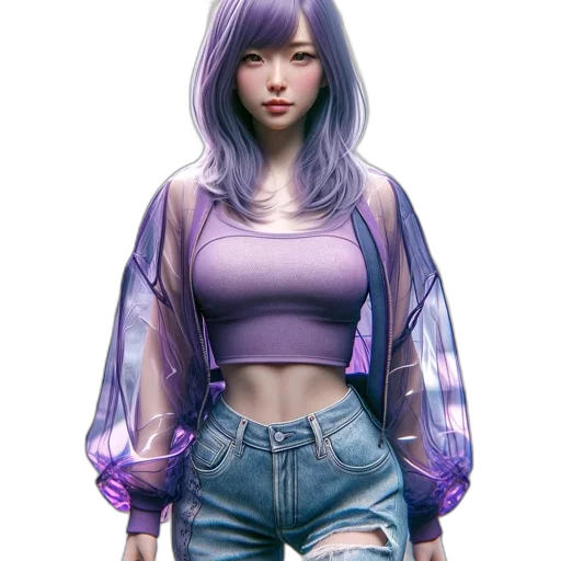 jacket, robot, dress, concept art transparent PNG cut-out