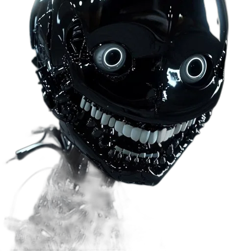 mask, robot, face, creature transparent PNG cut-out