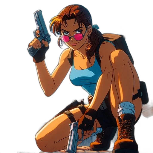 weapon, cyberpunk, concept art, comic book art transparent PNG cut-out