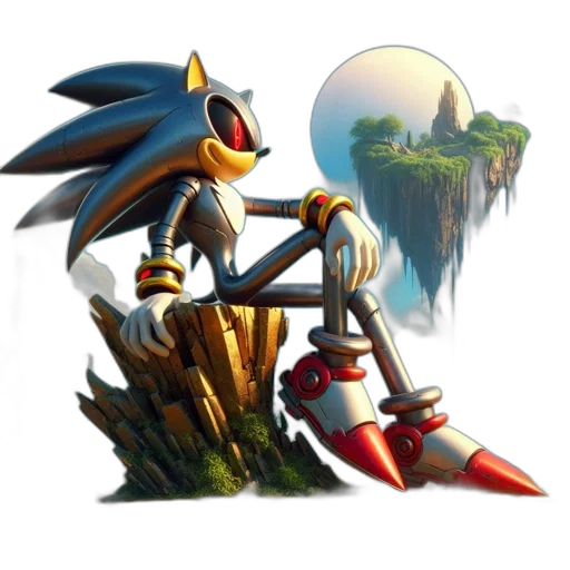 weapon, sword, staff, robot transparent PNG cut-out