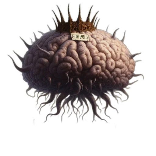 crown, hat, hair, creature transparent PNG cut-out
