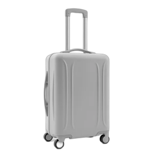 3d render, photorealistic, luggage, scale transparent PNG cut-out