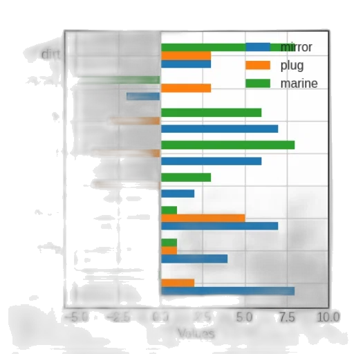 monochrome, bar, chart, eight transparent PNG cut-out