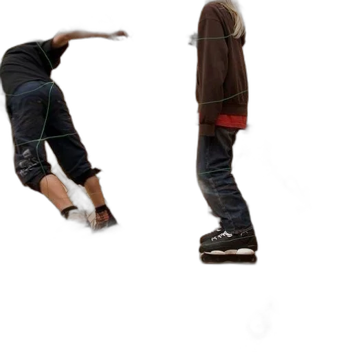 shoes, staff, weapon, hat transparent PNG cut-out