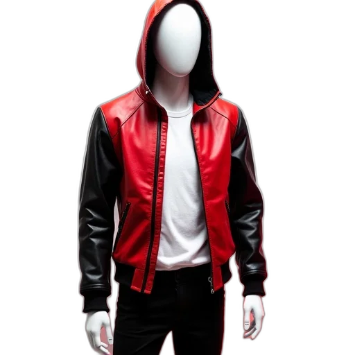 jacket, 3d render, concept art, photorealistic transparent PNG cut-out