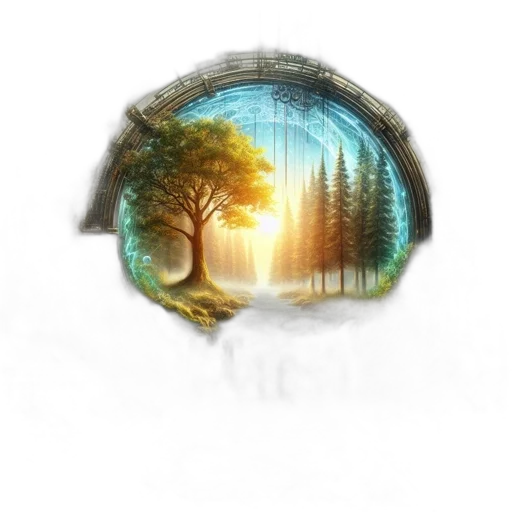 tree, jewelry, mask, crown transparent PNG cut-out