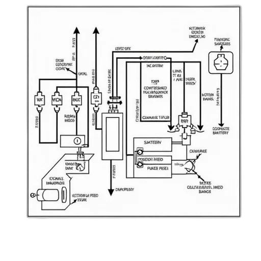 detailed, electrical, wiring, diagram transparent PNG cut-out
