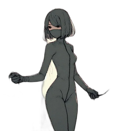 dress, creature, mask, robot transparent PNG cut-out