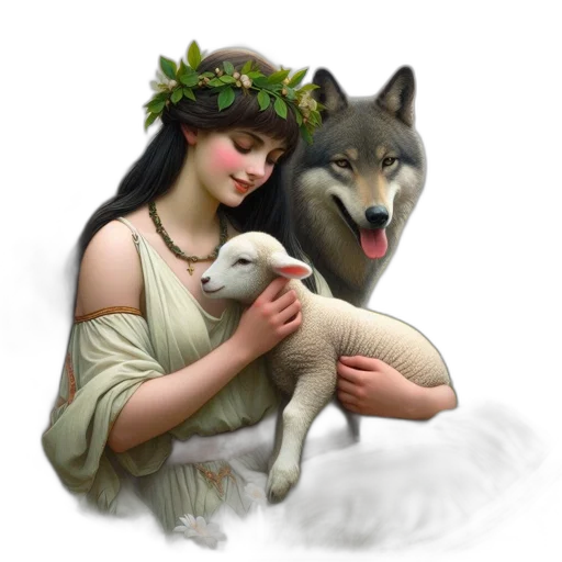 animal, creature, jewelry, fantasy art transparent PNG cut-out