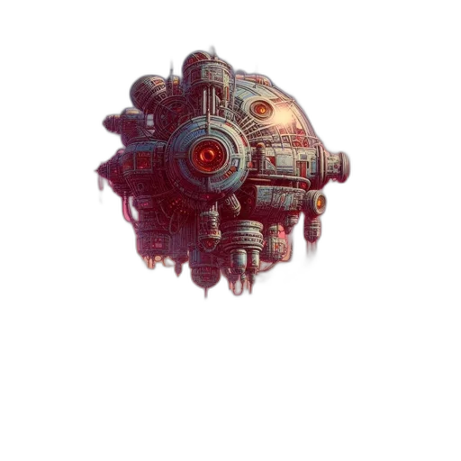 robot, weapon, mask, creature transparent PNG cut-out