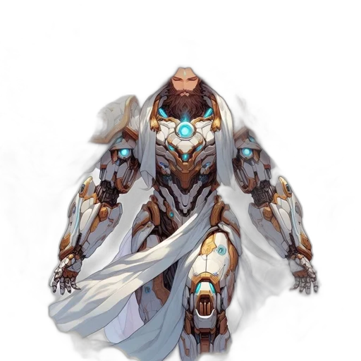 weapon, sword, robot, face transparent PNG cut-out