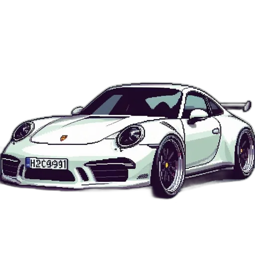 car, photorealistic, 3d render, concept art transparent PNG cut-out