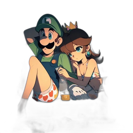 crown, hat, staff, pixel art transparent PNG cut-out