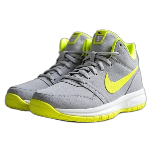 shoes, 3d render, neon, jordan transparent PNG cut-out