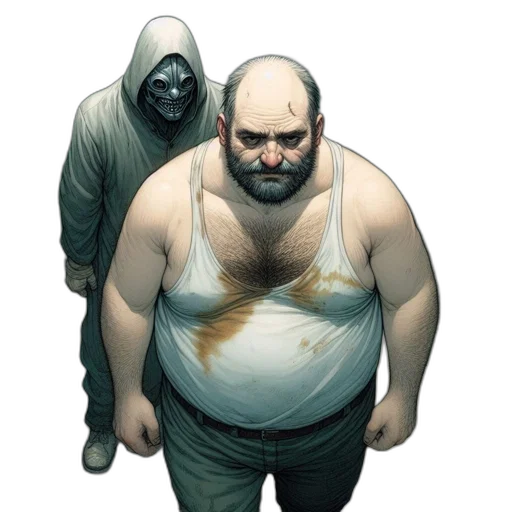 creature, mask, concept art, comic book art transparent PNG cut-out