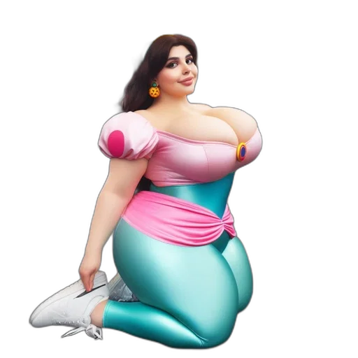 dress, concept art, 3d render, cartoon transparent PNG cut-out