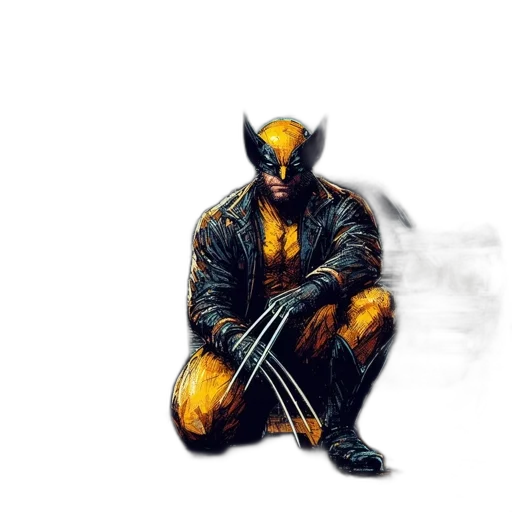 weapon, jacket, mask, animal transparent PNG cut-out