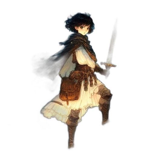 sword, staff, weapon, dragon transparent PNG cut-out