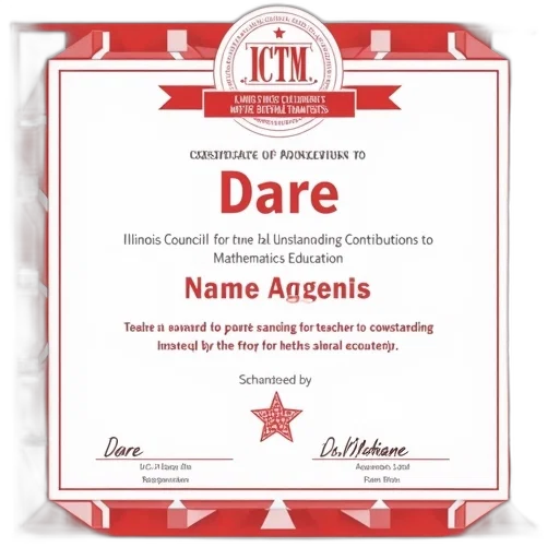 certificate, appreciation, presented, red transparent PNG cut-out