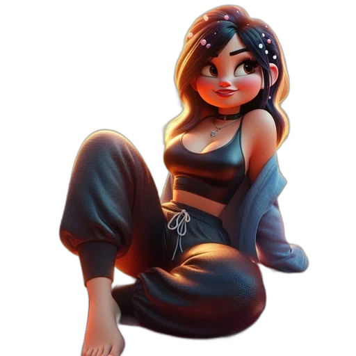 dress, staff, jewelry, concept art transparent PNG cut-out