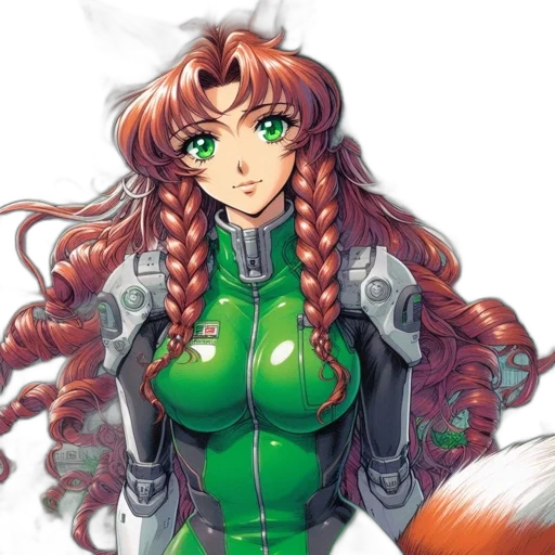 comic book art, concept art, fantasy art, anime transparent PNG cut-out