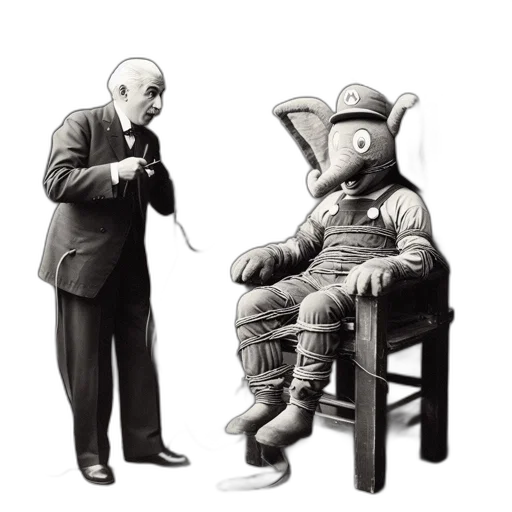 robot, mask, furniture, staff transparent PNG cut-out