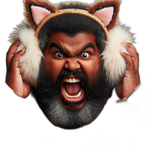 animal, creature, face, mask transparent PNG cut-out