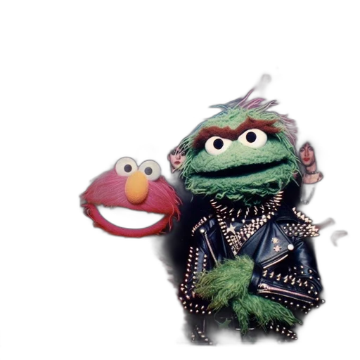 jacket, outer space, elmo, oscar transparent PNG cut-out