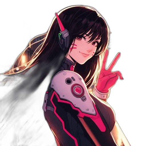 weapon, robot, jacket, anime transparent PNG cut-out