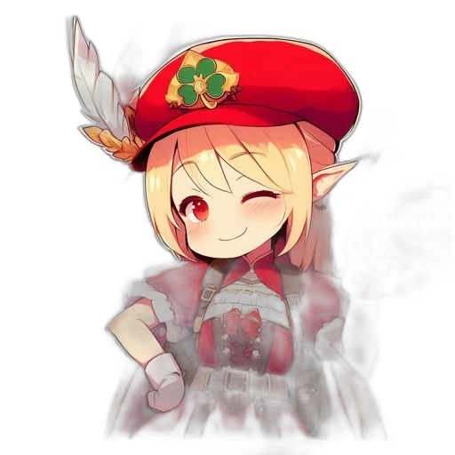 hat, staff, dragon, weapon transparent PNG cut-out