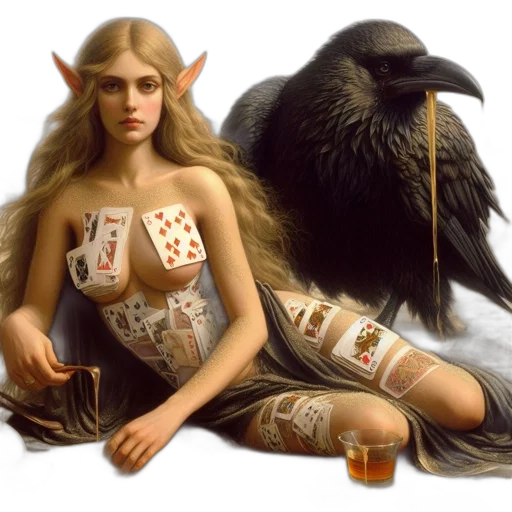 dress, fantasy art, concept art, photorealistic transparent PNG cut-out