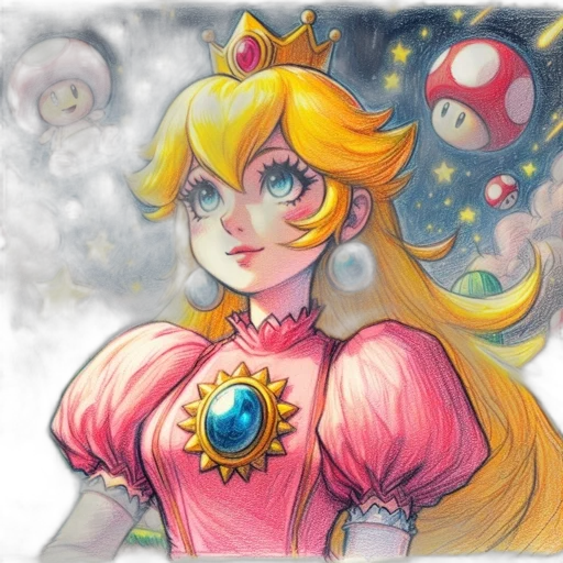 crown, dress, concept art, watercolor transparent PNG cut-out