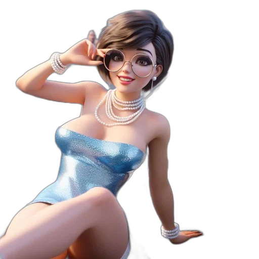 dress, robot, mask, jewelry transparent PNG cut-out
