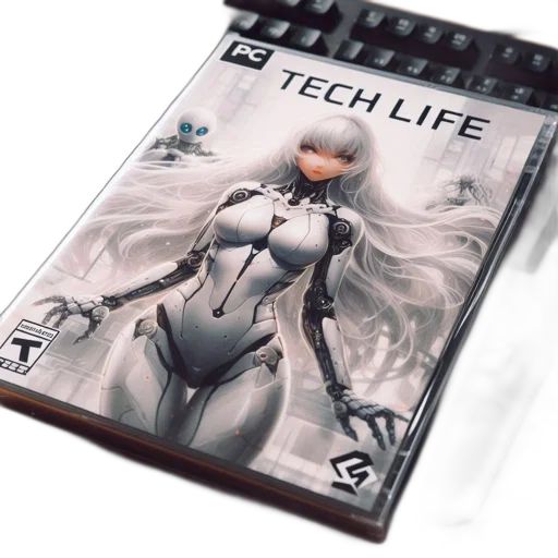 robot, 3d render, cyberpunk, concept art transparent PNG cut-out