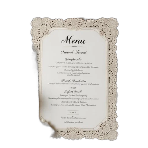 food, burlock, lace, jute transparent PNG cut-out