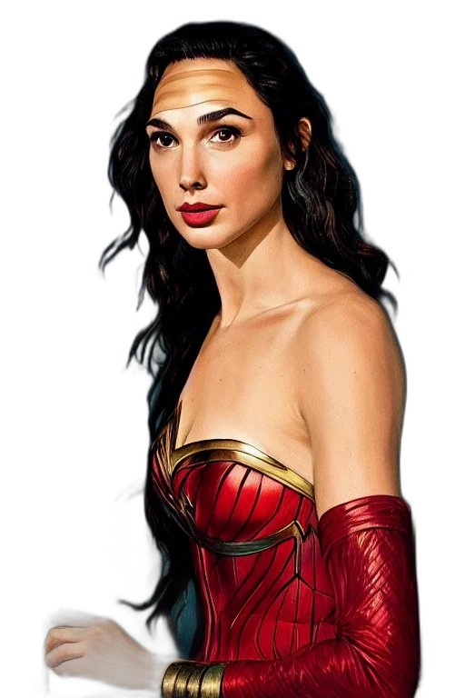 jewelry, dress, comic book art, photorealistic transparent PNG cut-out
