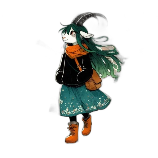 dress, jacket, dragon, creature transparent PNG cut-out