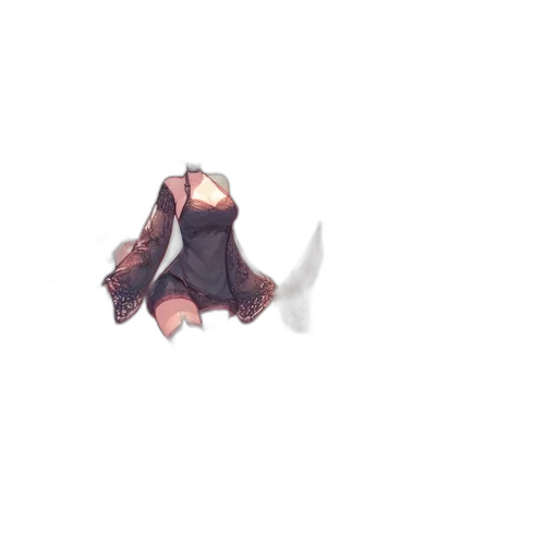 dress, creature, hair, umbrella transparent PNG cut-out