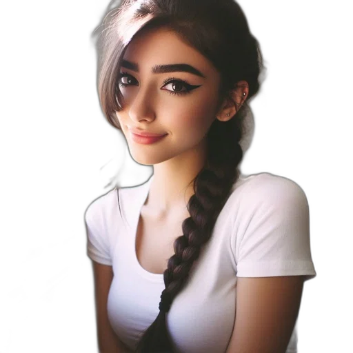 face, hair, dress, crown transparent PNG cut-out