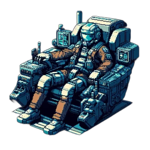 robot, furniture, jacket, weapon transparent PNG cut-out