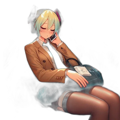 staff, jacket, robot, dress transparent PNG cut-out