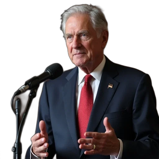 robert, mueller, announces, his transparent PNG cut-out