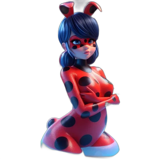 dress, robot, animal, 3d render transparent PNG cut-out