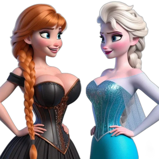 dress, 3d render, concept art, cartoon transparent PNG cut-out