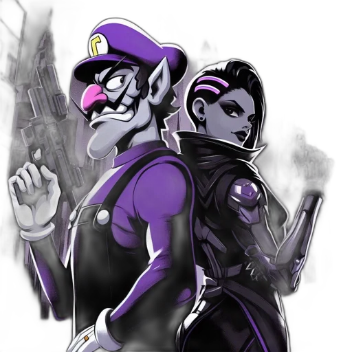 mask, staff, concept art, comic book art transparent PNG cut-out