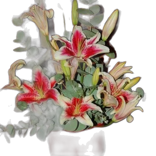 crown, flower, jewelry, staff transparent PNG cut-out