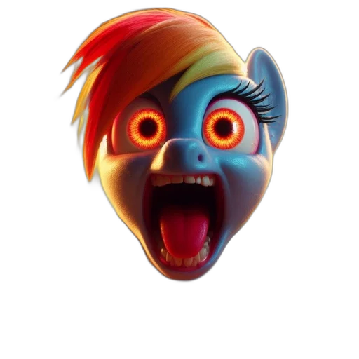 mask, face, creature, staff transparent PNG cut-out