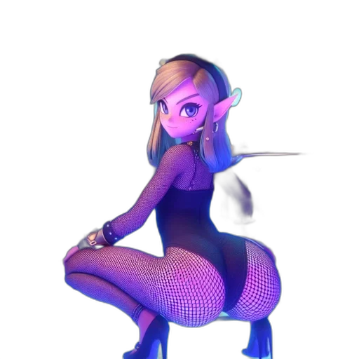 dress, staff, robot, weapon transparent PNG cut-out