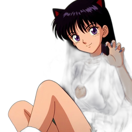 dress, anime, pixel art, photorealistic transparent PNG cut-out