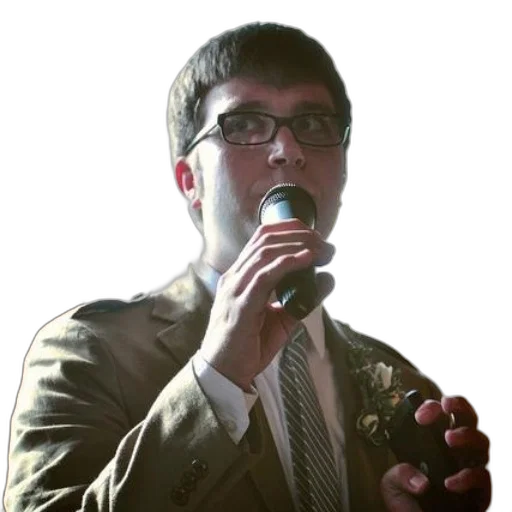 staff, jacket, face, creature transparent PNG cut-out